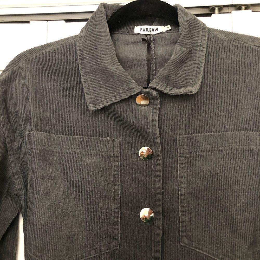 Farrow by Need Supply Co. Cropped Corduroy Jacket - Picture 3 of 4